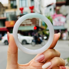 Vòng Bản Tròn Phỉ Thúy Băng Điểm Lục Type A – Vẻ Đẹp Tuyệt Mỹ Từ Thiên Nhiên