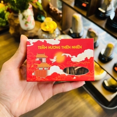 Nhang Nụ Trầm Hương Cao Cấp Đậm Tinh Dầu – 100% Tự Nhiên, Không Hóa Chất, Ít Khói