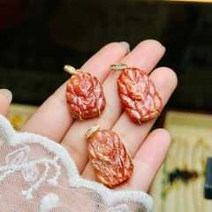 Mặt hồ ly chúa đá hồng nhật vận v10k – Vẻ Đẹp Sang Trọng & Bình An