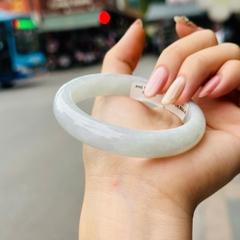 Vòng Bản Tròn Phỉ Thuý Băng Type A – Vẻ Đẹp Thanh Khiết & Sang Trọng