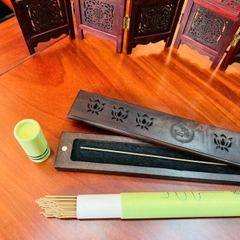 Nhang Trầm Hương Không Tăm Ống Xanh – Tinh Hoa Trầm, Hương Thơm Thanh Khiết