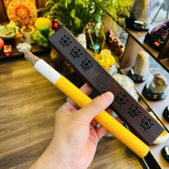 Nhang Trầm Hương Không Tăm Ống Vàng – Tinh Hoa Trầm, Hương Thơm Thanh Khiết
