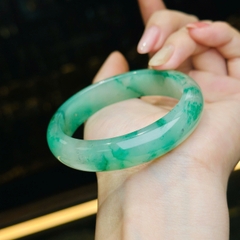 Vòng Ngọc Khối Du Long (Sơn Thủy) – Vẻ Đẹp Quyền Quý & Vĩnh Cửu