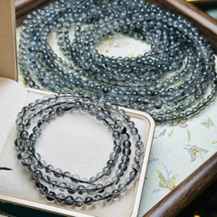 Vòng Tay Thạch Anh Tóc Đen 5mm – Quyền Năng & Sự Huyền Bí