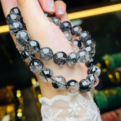 Vòng Tay Thạch Anh Tóc Đen 11.7mm – Quyền Năng & Sự Huyền Bí