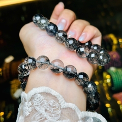 Vòng Tay Thạch Anh Tóc Đen 11.7mm – Quyền Năng & Sự Huyền Bí