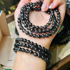 Chuỗi Thạch Anh Tóc Đen 7mm – Quyền Năng & Sự Huyền Bí