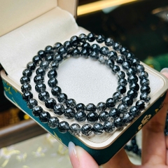 Chuỗi Thạch Anh Tóc Đen 7mm – Quyền Năng & Sự Huyền Bí