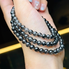 Chuỗi Thạch Anh Tóc Đen 5.2mm – Vẻ Đẹp Huyền Bí & Huyền Lực