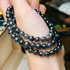 Chuỗi Thạch Anh Tóc Đen 6.6mm – Quyền Năng & Sự Sang Trọng Huyền Bí