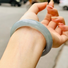 Vòng Bản Tròn Ngọc Phỉ Thúy Băng Ánh Tím Type A – Vẻ Đẹp Thanh Khiết & Sang Trọng