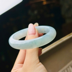 Vòng Bản Tròn Ngọc Phỉ Thúy Băng Ánh Tím Type A – Vẻ Đẹp Thanh Khiết & Sang Trọng