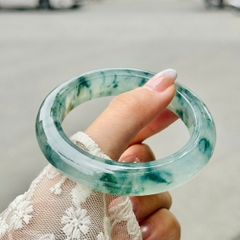 Vòng Ngọc Phỉ Thuý Băng Chủng Hoa Xanh – Vẻ Đẹp Thiên Nhiên Kỳ Diệu