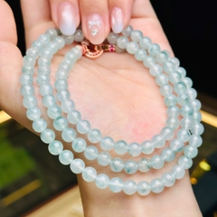 Chuỗi Vòng Phỉ Thúy Băng Hoa Bay – Vẻ Đẹp Thanh Khiết & Sang Trọng