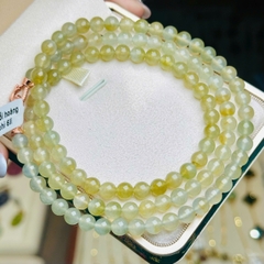 Chuỗi Hoàng Phỉ Băng 6mm – Sắc Vàng Quyền Quý & Vẻ Đẹp Băng Thanh