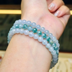 Chuỗi Băng Hoa Bay Tím Monet 6mm – Vẻ Đẹp Diệu Kỳ & Tinh Tế