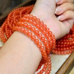 Chuỗi Ngọc Nam Hồng 6mm Q4 – Vẻ Đẹp Ngọt Ngào, Rực Rỡ & May Mắn