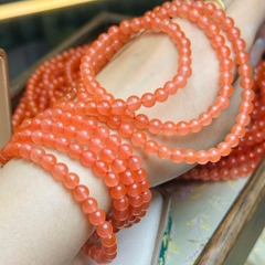 Chuỗi Ngọc Nam Hồng 6mm Q4 – Vẻ Đẹp Ngọt Ngào, Rực Rỡ & May Mắn