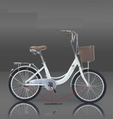 XE ĐẠP XAMING MINI  SIÊU XINH BÉ GÁI 1 GIÓNG SIZE 20-22-24- NHẬP KHẨU CHÍNH HÃNG