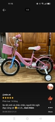 Xe đạp bé gái XDD gấu trúc dễ thương cho bé từ 2,5-11 tuổi