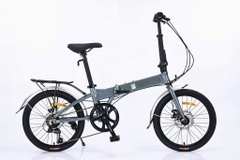 XE ĐẠP GẤP CAO CẤP KHUNG NHÔM DTFLY CÓ ĐỀ SIZE 20- HÀNG NHẬP KHẨU CHÍNH HÃNG