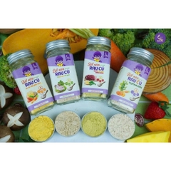 Hạt nêm ăn dặm không muối NutriAZ 55g - Gia vị ăn dặm rau củ an toàn cho bé từ 6 tháng - Sweet Baby House
