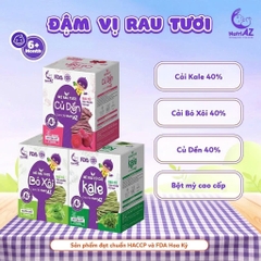 Mì ăn dặm rau củ NutriAZ 120g cho bé từ 6 tháng - Sweet Baby House