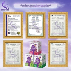 Mì ăn dặm rau củ NutriAZ 120g cho bé từ 6 tháng - Sweet Baby House
