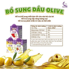Bánh gạo ăn dặm cao cấp NutriAZ vị trái cây, rau củ 30g cho bé từ 6 tháng - Sweet Baby House