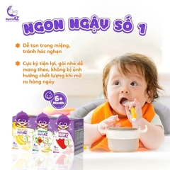 Bánh gạo ăn dặm cao cấp NutriAZ vị trái cây, rau củ 30g cho bé từ 6 tháng - Sweet Baby House