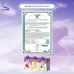 Bánh gạo ăn dặm cao cấp NutriAZ vị trái cây, rau củ 30g cho bé từ 6 tháng - Sweet Baby House