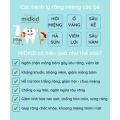 Xịt chống sâu răng Midkid