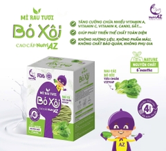 Mì ăn dặm rau củ NutriAZ 120g cho bé từ 6 tháng - Sweet Baby House