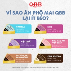 Phô mai QBB Nhật cho bé ăn dặm - Phô mai trái cây - Sweet Baby House