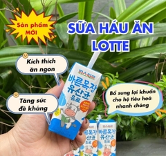 Sữa háu ăn Lotte Hàn Quốc bổ sung lợi khuẩn giúp ăn ngon tăng cân cho bé từ 1 tuổi - Sweet Baby House