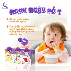 Bánh gạo ăn dặm cao cấp NutriAZ vị trái cây, rau củ 30g cho bé từ 6 tháng - Sweet Baby House