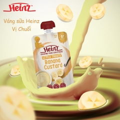 Váng sữa Heinz Custard 120g cho bé ăn dặm từ 6 tháng - Sweet Baby House