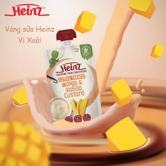 Váng sữa Heinz Custard 120g cho bé ăn dặm từ 6 tháng - Sweet Baby House