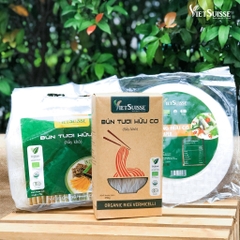 Bún tươi hữu cơ sấy khô Vietsuisse lẻ vắt 70g.