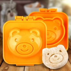 Bộ 2 khuôn cơm bento