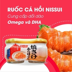 Ruốc cá hồi Maruha, ruốc gà Nissui , trứng cá tuyết