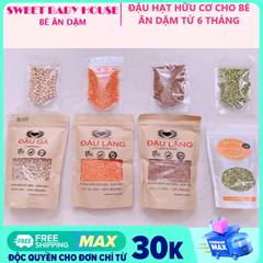 Đậu gà hữu cơ organic dinh dưỡng Gold Health 100g ăn dặm cho bé từ 6 tháng tuổi - Sweet Baby House