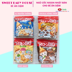 Ngũ cốc Nissin Nhật Bản cho bé ăn dặm từ 12 tháng - Sweet Baby House