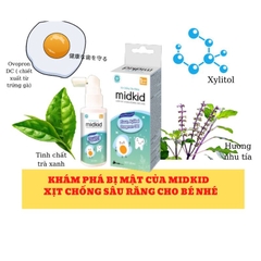 Xịt chống sâu răng Midkid