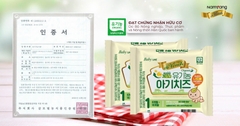 Phô mai tách muối hữu cơ Hàn Quốc cho bé ăn dặm từ 6 tháng - Sweet Baby House