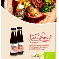 Sốt Teriyaki hữu cơ Lumlum 200ml cho bé ăn dặm - Sweet Baby House