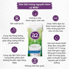 Sữa nước A2 nguyên kem