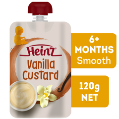 Váng sữa Heinz Custard 120g cho bé ăn dặm từ 6 tháng - Sweet Baby House