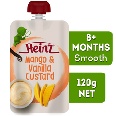 Váng sữa Heinz Custard 120g cho bé ăn dặm từ 6 tháng - Sweet Baby House