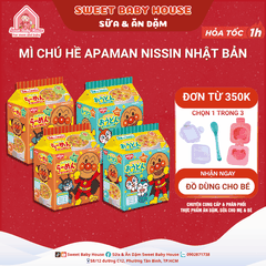 Mì chú hề Apaman Nissin Nhật Bản 90g cho bé - Sweet Baby House